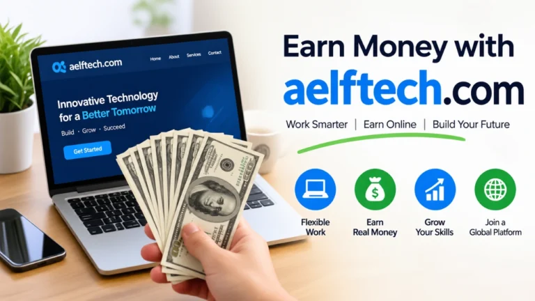 Earn Money with Aelftech.com